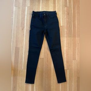 High rise skinny jean